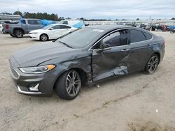 Salvage cars for sale from Copart Harleyville, SC: 2019 Ford Fusion Titanium