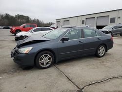 Honda salvage cars for sale: 2006 Honda Accord EX