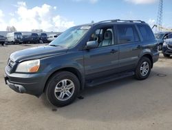 Salvage cars for sale from Copart Hayward, CA: 2004 Honda Pilot EXL