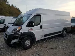 Dodge Promaster 3500 3500 High salvage cars for sale: 2021 Dodge RAM Promaster 3500 3500 High