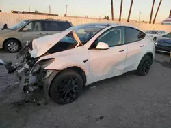 Salvage cars for sale from Copart Van Nuys, CA: 2021 Tesla Model Y