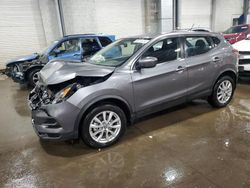 Salvage cars for sale at Ham Lake, MN auction: 2021 Nissan Rogue Sport S