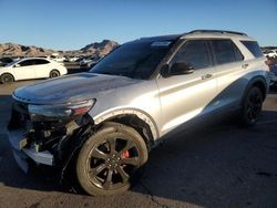 Salvage cars for sale at North Las Vegas, NV auction: 2020 Ford Explorer ST