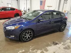 Ford Focus sel salvage cars for sale: 2017 Ford Focus SEL