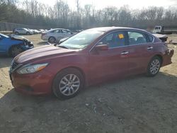 Salvage cars for sale at Waldorf, MD auction: 2017 Nissan Altima 2.5