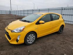 Salvage cars for sale at Greenwood, NE auction: 2015 Toyota Prius C