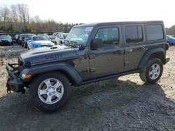 Salvage cars for sale from Copart Cleveland: 2020 Jeep Wrangler Unlimited Sport