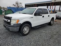 Salvage cars for sale at Riverview, FL auction: 2013 Ford F150 Supercrew