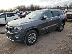 Jeep salvage cars for sale: 2015 Jeep Grand Cherokee Limited