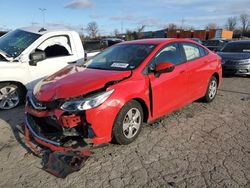 Salvage cars for sale at Bridgeton, MO auction: 2018 Chevrolet Cruze LS