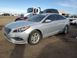 Salvage cars for sale at Brighton, CO auction: 2015 Hyundai Sonata SE