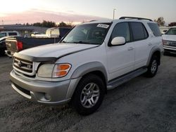 Salvage cars for sale at auction: 2003 Toyota Sequoia SR5