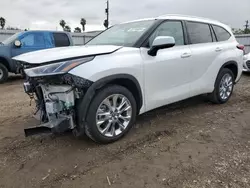 2021 Toyota Highlander Limited en venta en Mercedes, TX