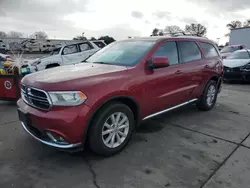 Salvage cars for sale at Sacramento, CA auction: 2015 Dodge Durango SXT