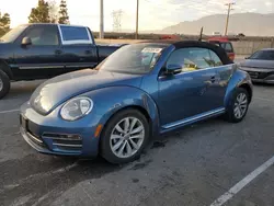 Salvage cars for sale at Rancho Cucamonga, CA auction: 2017 Volkswagen Beetle S/SE