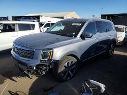 Salvage cars for sale at Brighton, CO auction: 2021 KIA Telluride S