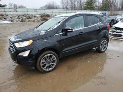 Ford salvage cars for sale: 2020 Ford Ecosport Titanium