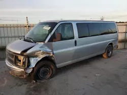 Salvage trucks for sale at Montgomery, AL auction: 2001 Chevrolet Express G3500