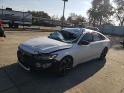 Salvage Cars with No Bids Yet For Sale at auction: 2021 Honda Accord Sport