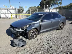 Salvage cars for sale at San Diego, CA auction: 2017 Volkswagen Jetta SE