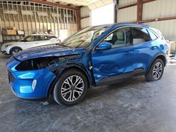 Salvage cars for sale from Copart Wilmer, TX: 2021 Ford Escape SEL