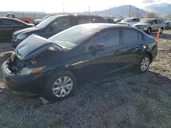 Salvage cars for sale at Magna, UT auction: 2012 Honda Civic LX