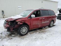 Salvage cars for sale at Portland, MI auction: 2014 Chrysler Town & Country Touring L