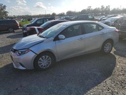 Toyota salvage cars for sale: 2014 Toyota Corolla L