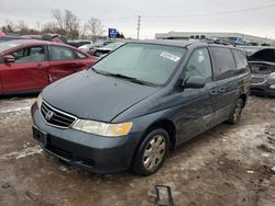 Salvage cars for sale at Chicago Heights, IL auction: 2003 Honda Odyssey EX