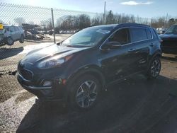 KIA salvage cars for sale: 2020 KIA Sportage EX