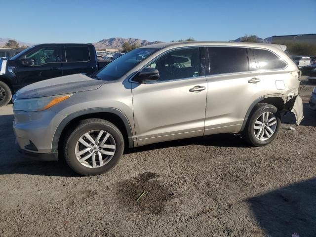 2014 Toyota Highlander LE