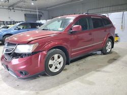 Salvage cars for sale at Candia, NH auction: 2011 Dodge Journey Mainstreet