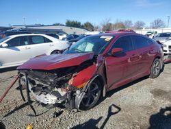 Salvage cars for sale at Sacramento, CA auction: 2020 Honda Civic LX