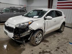 Salvage cars for sale from Copart Windham, ME: 2017 KIA Sportage LX