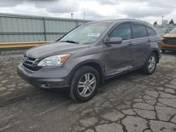 Salvage cars for sale at Dyer, IN auction: 2011 Honda CR-V EXL