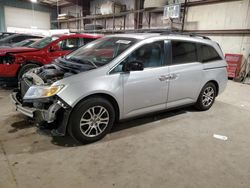 Salvage cars for sale from Copart Eldridge, IA: 2013 Honda Odyssey EXL