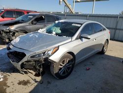 Salvage cars for sale at Kansas City, KS auction: 2017 Hyundai Sonata SE