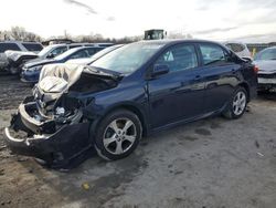 Salvage cars for sale at Duryea, PA auction: 2012 Toyota Corolla Base