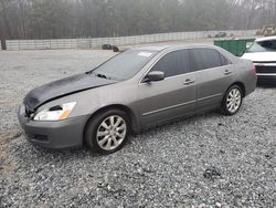 Honda Accord ex salvage cars for sale: 2006 Honda Accord EX