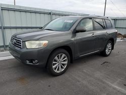 Toyota Highlander salvage cars for sale: 2008 Toyota Highlander Limited