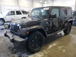 Salvage cars for sale at Wayland, MI auction: 2010 Jeep Wrangler Unlimited Sahara