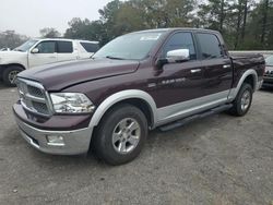 Salvage cars for sale at Eight Mile, AL auction: 2012 Dodge RAM 1500 Laramie