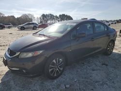 Salvage cars for sale at Loganville, GA auction: 2013 Honda Civic EXL