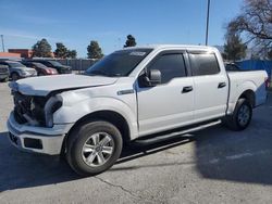 Salvage cars for sale at Anthony, TX auction: 2018 Ford F150 Supercrew