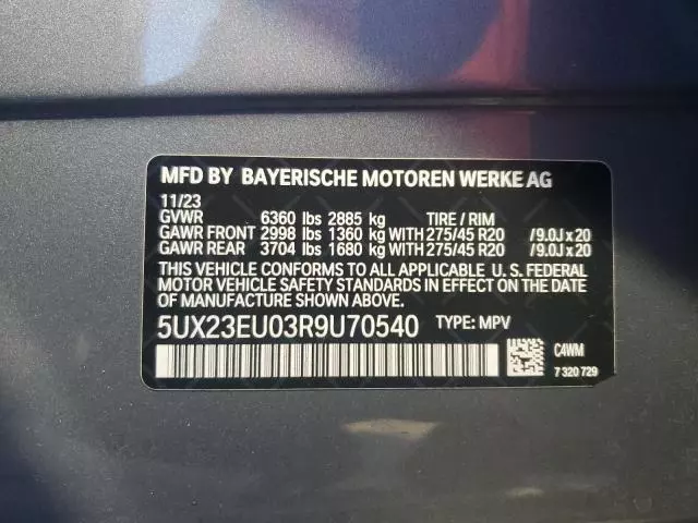 2024 BMW X5 XDRIVE40I