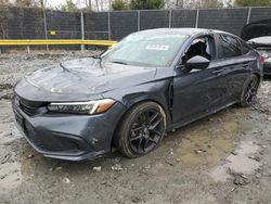 Honda salvage cars for sale: 2022 Honda Civic Sport