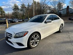 Mercedes-Benz c-Class salvage cars for sale: 2020 Mercedes-Benz C300