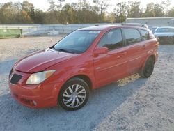 Salvage cars for sale at Augusta, GA auction: 2006 Pontiac Vibe