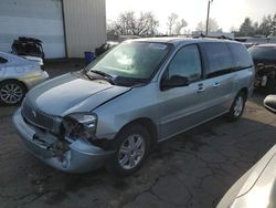 Salvage cars for sale at Woodburn, OR auction: 2005 Mercury Monterey Luxury