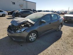 Salvage cars for sale at Tucson, AZ auction: 2018 Ford Focus S